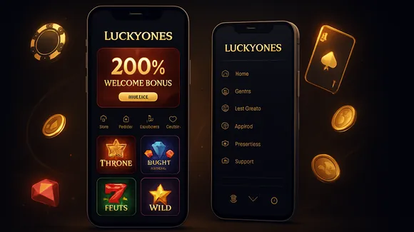 Luckyones Casino Mobile App